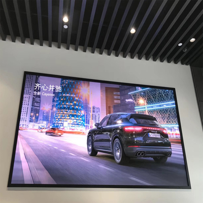 Εσωτερικός οδηγημένος τηλεοπτικός τοίχος επιτροπής για το εικονικό κατάστημα P2 320x160mm πωλήσεων αυτοκινήτων παραγωγής