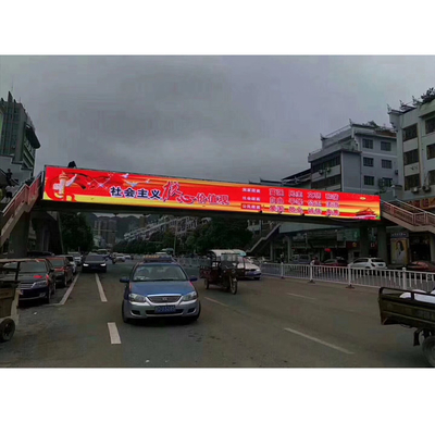 Οθόνη των υπαίθριων δίπλευρων οδηγήσεων διαδρόμων P8 Tianqiao οθόνης επίδειξης των υπαίθριων οδηγήσεων διαφήμισης P5 P6