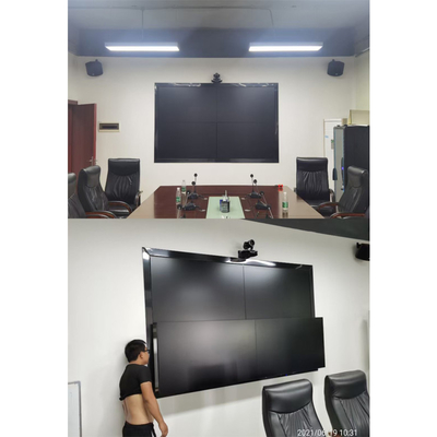 Τηλεοπτική αντικατάσταση LCD τοίχων των εσωτερικών 4K οδηγήσεων Shenzhen P1.86 που συνδέει την επίδειξη επίδρασης οθόνης